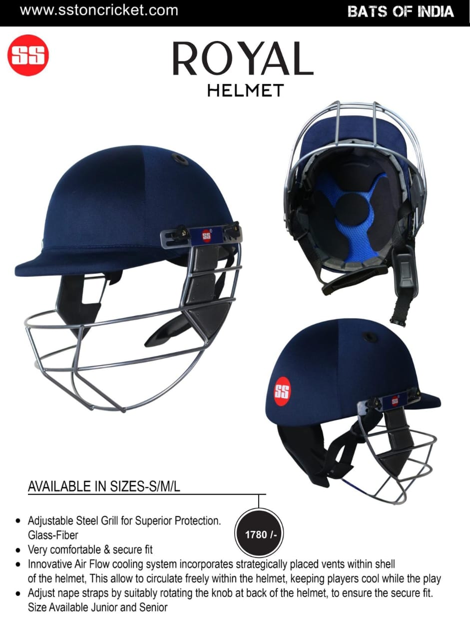 SS Royal Cricket Helmet