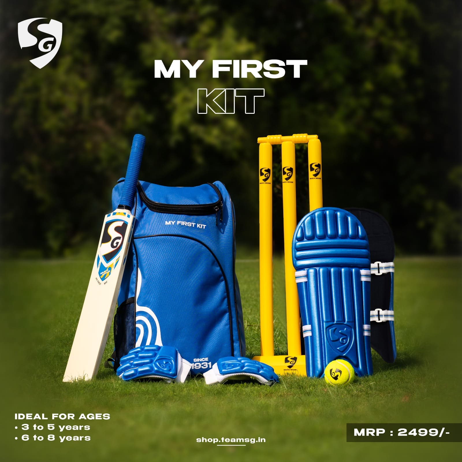 SG My First Cricket Kit